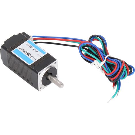 Moteur pas à pas biphasé FY20EL050AP, corps de 20 mm, 0,5 A, 1,8 ℃, 4 fils, pour une utilisation dans les imprimantes 3D, les machines CNC et les robots. (1/5)