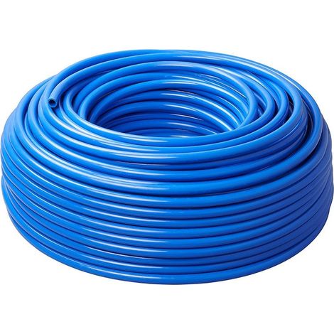Tuyau d'eau potable bleu 100 m / Ø10 x 15 mm