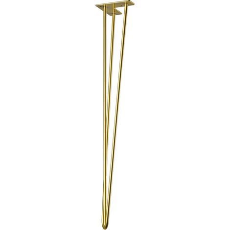 Hettich Hairpin 71 x 12 x 12 cm Stahl gold - 1 Stück Hairpin