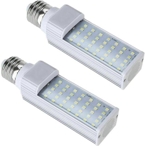 2 lampes LED blanches Fishpod pour plantes d'aquarium 7W, ampoule E27. (1/5)