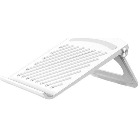 Support pour ordinateur portable - Réglage de l'angle - Universel - Silicone+ABS - Rehausseur d'ordinateur portable - Travail confortable - Article de bureau - Convient pour la maison et le bureau - L (1/5)