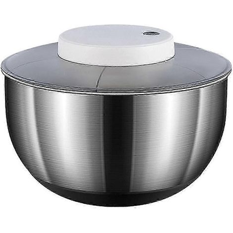 Passoire à salade électrique automatique, outil pour préparer les salades, lave-légumes multifonctionnel (1/5)