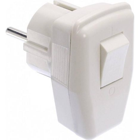 AS Schwabe 45035 clavija acodada blanca funcional