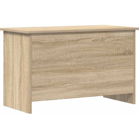 Storage Chest Sonoma Oak 80 x 40 x 50 cm Engineered Wood vidaXL