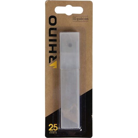 Lames Cutter 25 mm – Lot de 10 Lames de Rechange – Lames Professionnelles – Compatibles Cutter Standard et (1/5)