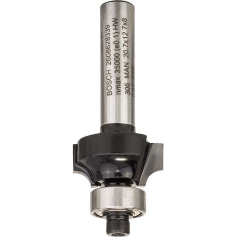 Bosch PRO Abrundfräser, R 4, Schaft 8 mm