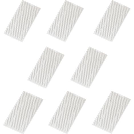 Adecuado para el robot aspirador ABIR R30 - Filtro HEPA - Filtro de malla - 8 piezas (1/2)