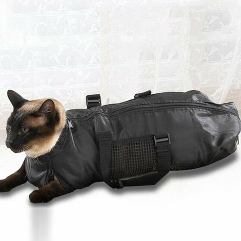 Sac Animal De Beaute Portable Toilettage De Chat Sac De Bain De Chat Respirant Mallette De Transport (1/5)