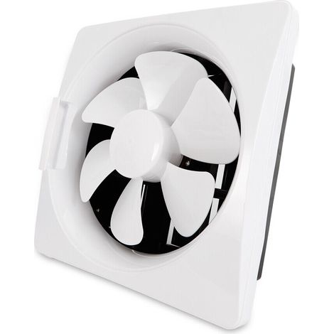 220V 12 Zoll Abluftventilator Deckenlüfter Rohrlüfter Ventilator Bad WC Küche Wandventilator Badlüfter Leise Ventilator