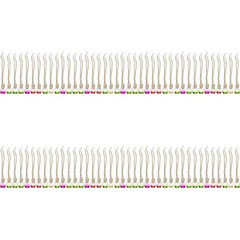 80Pièces Bouteilles Parfum Suspendues Assorties Rechargeables (1/2)