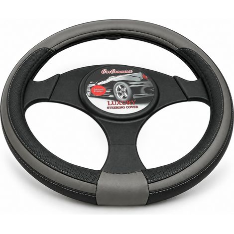Coprivolante in ecopelle, grigio, universale, 37-39 cm (1/4)