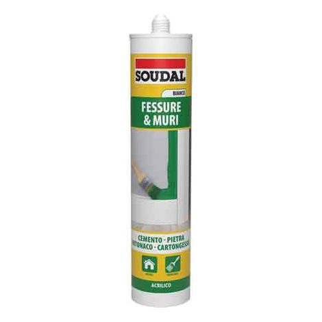 SILICONE ACRILICO SOUDAL 300 ml - Grigio - SOUDAL