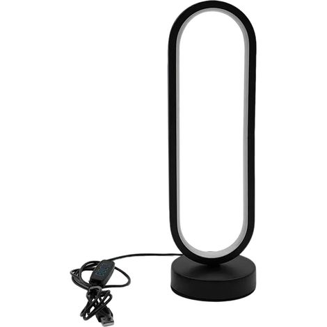 Lampe de Table pour Chambre - Lampe De Table Ovale À Intensité Réglable - (1/5)