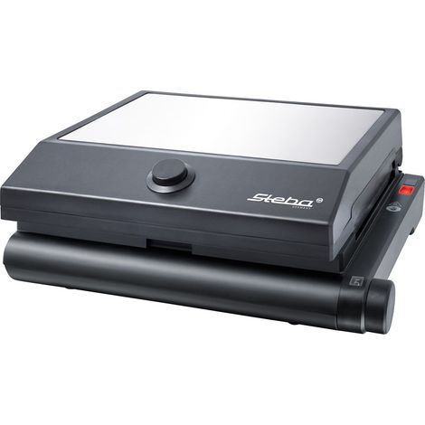 Steba SG 55 Multi-Snack Maker 3 in 1 con 3 Piastre Antiaderenti Regolazione Temperatura Fino a 210 °C colore Nero (1/4)