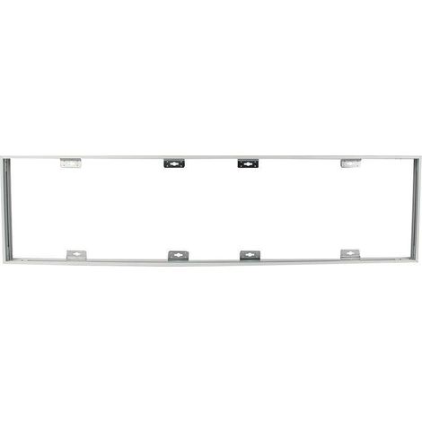 v-tac Aluminium-Rahmen Klappbar Weiß 1200x300 mm