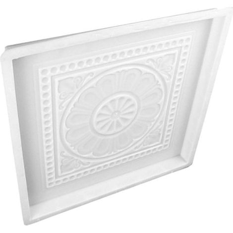 Moule à pavés en plastique réutilisable pour la création de chemins - Moule pratique pour béton et ciment (1/5)