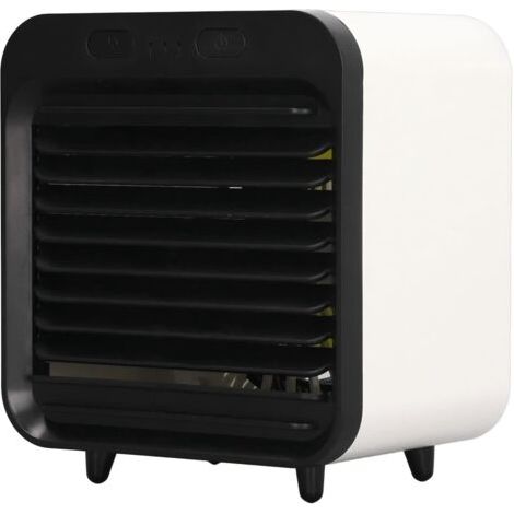 BUNTHAUS 200 ML Climatiseur Portable, Mini Ventilateur de Refroidissement à 3 Vitesses Alimenté par USB, Petit Ventilateur de Refroidissement de Bureau avec Réservoir de pour Chambre, Bureau (1/5)