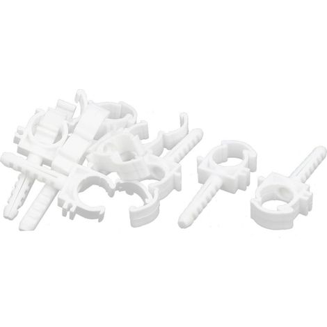 10 pièces 20mm Dia PPR Rohr Clip Schelle Armaturen Steckverbinder 36mm x 13mm 80mm (1/4)
