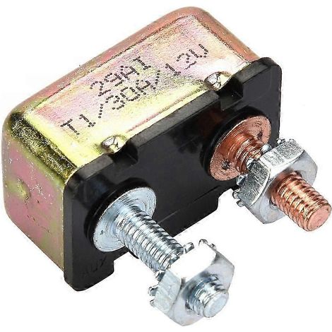 Fusible à réarmement automatique 30 A pour systèmes électriques marins 12/24 V (1/5)