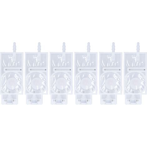 Solvent ink damper, rectangular PP inkjet printhead replacement for XP600 printer, white, 6 pieces (1/5)