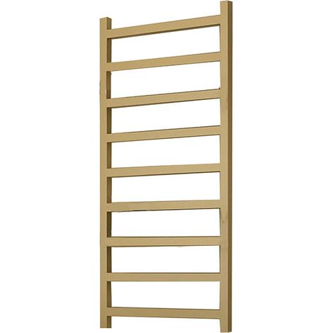 Sèche-serviette mixte doré de 720mm de haut et 500mm de large - 262 Watt - SIM720/500V2BRA