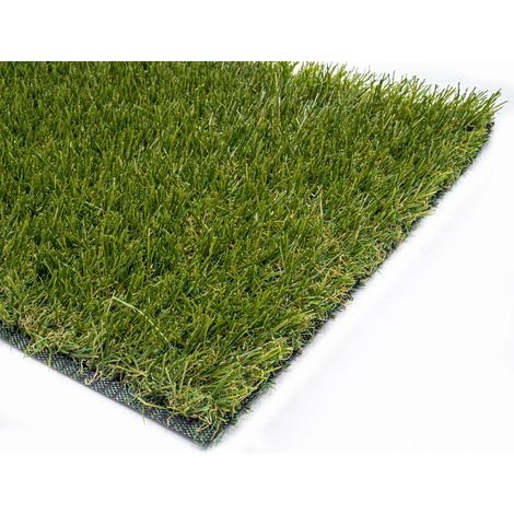 Gazon synthétique VADOR 30 mm – Rouleau 2 x 5 m – Haute densité 620 gr/m2 – Drainage 40l/min/m2 – Garantie 6 ans UV