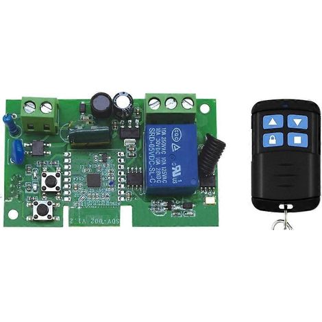 Relais de contrôle d'accès WiFi intelligent pour module de commutation, télécommande, verrouillage automatique, interverrouillage et module de temporisation (1/5)