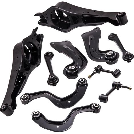 Aufhängungsarm-Set, Hochfester Stahl, Länge 45 cm, Breite 15 cm, Kompatibilität: Kompakte Automodelle, Leistung: Entwickelt für hohe Haltbarkeit (1/5)