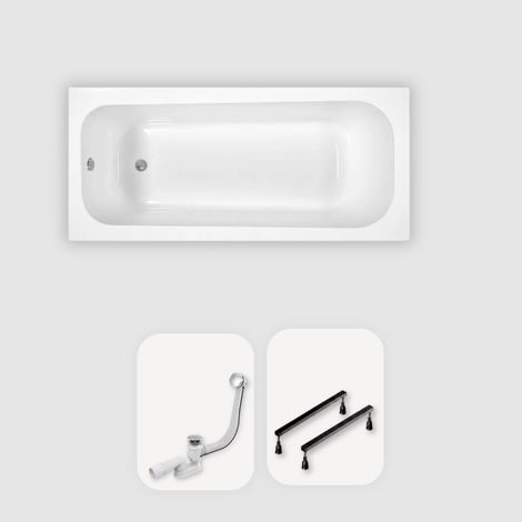 Baignoire OPTIKA 180x80 sans tablier (1/5)
