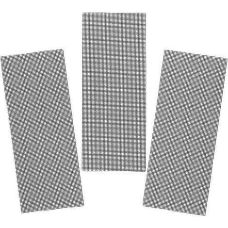 Hojas de lija x3 93x230mm grano 120 para multilijadoras Stanley STA39057-XJ (1/2)