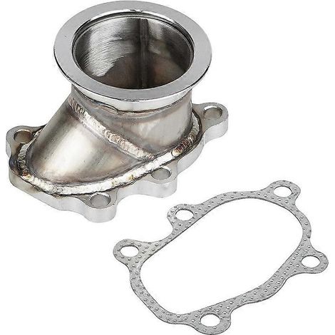 Adaptateur bride 2,5 pouces V-band collier de serrage, adaptateur downpipe pour surpresseur, remplacement direct. (1/4)
