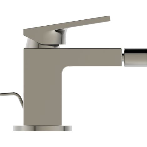 Ideal Standard Grifería para bidé Extra Alcance 113mm c.vástago de desagüe Silver Storm, BD511GN (1/2)
