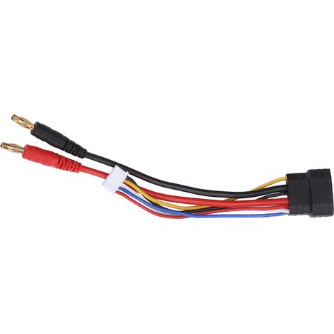 Adapterkabel für Akku und Ladegerät von TRX-Stecker auf 4.0-Bananenstecker für RC-Autos/Flugzeuge (1/5)