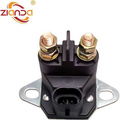 Le relais de démarrage 04781700 convient aux tondeuses à gazon Ariens Gravely Zoom et IKON ZTX ZT XL, offrant une capacité de transport de courant élevée et stable.