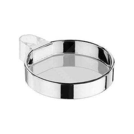 Jika Cubito Pure - Porte-savon pour barre de douche, chrome H3641X00048111 (1/2)