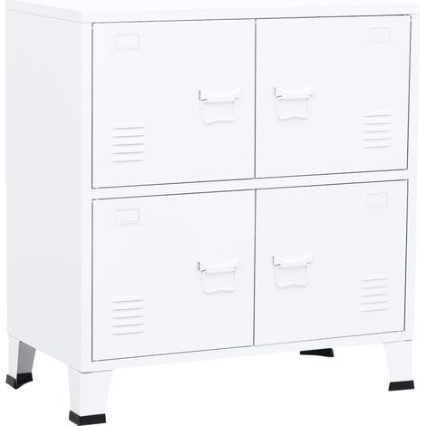 Classeur Blanc 75x40x80 Acier (1/5)