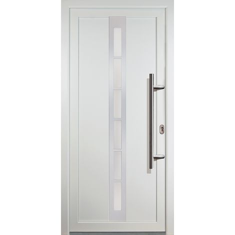 Signum ExklusivPVC Model 38, innen: weiß, außen: weiß, Breite: 88cm, Höhe: 208cm, Öffnungsrichtung: DIN rechts