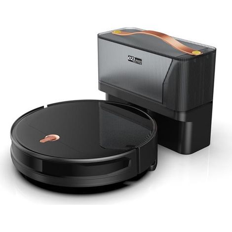 Eziclean I-Bot Z5 Saugroboter Schwarz 75 Min. Autonomie