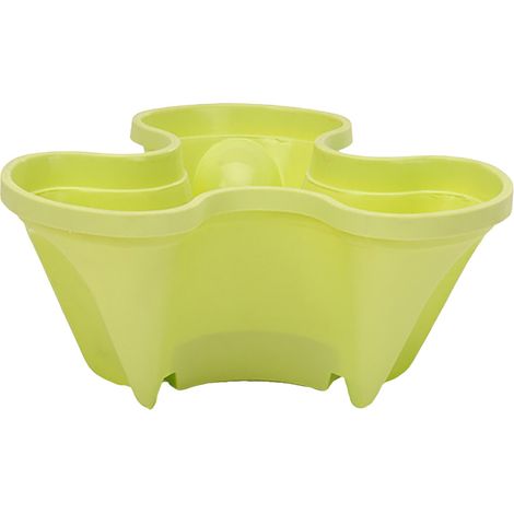 Pot de fleur 3D superposé, bassine à fraises en plastique, jardinière multicouche (1/5)