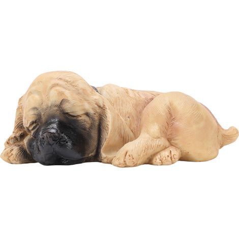 Cachette à Clés Résine Chien Réaliste Étanche Grand Format (1/5)