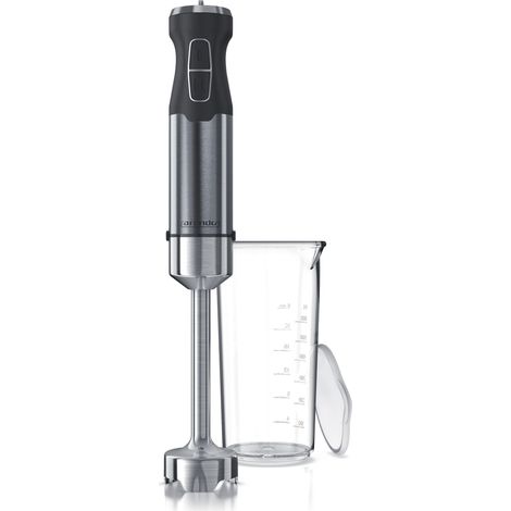 Arendo Edelstahl Stabmixer mit Messbecher Handmixer - Pürierstab - stufenlose Regelung (1/5)