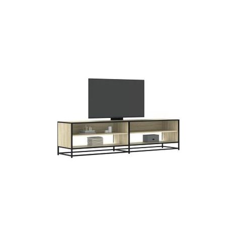 Meuble TV chêne sonoma 180,5x40x46 bois d'ingénierie (1/5)