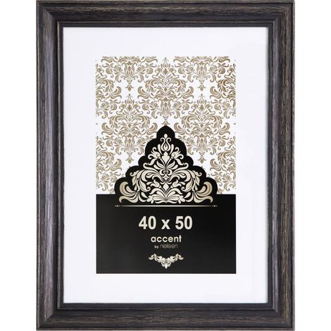 Nielsen-design Vintage Wandrahmen Holz schwarz 40x50 cm