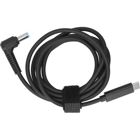 Câble d'alimentation Type‑C pour ordinateur HP avec connecteur DC 4.5 x 3.0mm (1/5)