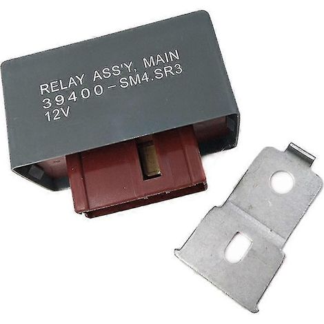 Relais principal de pompe à carburant 12 V 7 broches pour pièces de réparation automobile, compatible avec les références 39400-sm4-003 et 39400-sr3-003 (1/4)