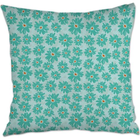 Housse de coussin 45x45 cm en polyester anti-ride pour femme mari petite amie petit ami couple (1/5)