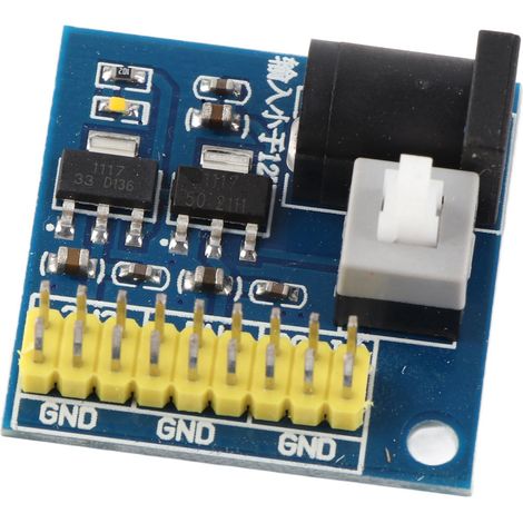 5-teiliges Netzteilmodul 3,3 V, 5 V, 12 V, DC/DC-Spannungswandlermodul mit mehreren Ausgängen 12 V auf 3,3 V, 5 V (1/5)