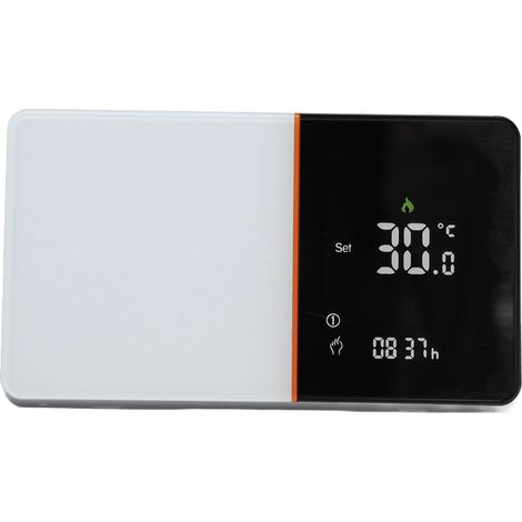 Thermostat Intelligent Précision Rapide Multilingue Double Capteur LCD pour Climatiseur Maison 95-240V (1/5)