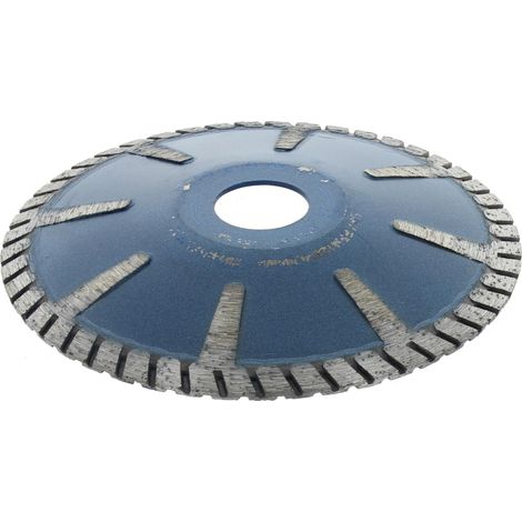 Diamant Trennscheibe Granit Concave Kurvenscheibe Ø 125 mm Bohrung 22,22 mm