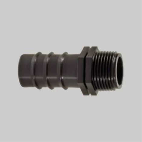 Raccordo maschio bassa pressione ø mm 16x1/2" (100 pezzi) IRRITEC (1/2)